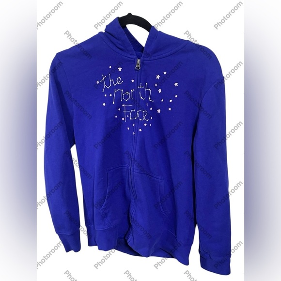 The North Face Purple Hooded Jacket SzXL - Picture 1 of 6